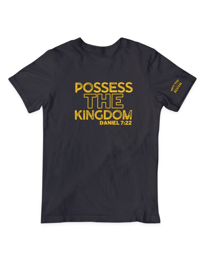 Possess the Kingdom T-Shirt - Vintage Black